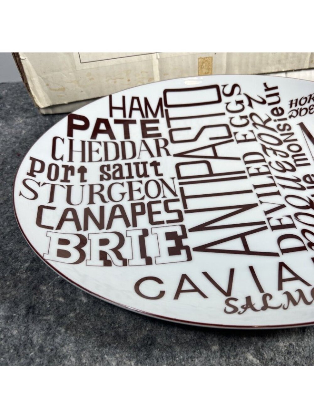 Vintage 1970s Platter by Amm for Taste Setter Collection - Made in Japan - W/Box - Picture 2 of 12